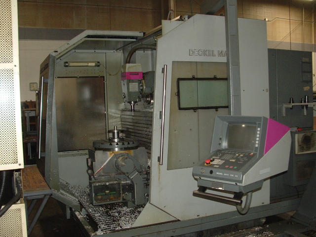Deckel-Maho MH800C, Machine ID: 4984